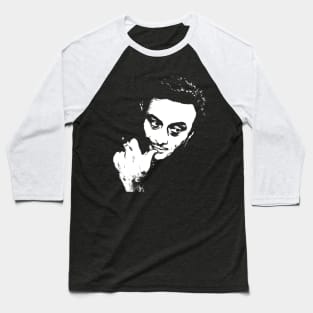 Lenny Bruce Vintage Portrait: Timeless Tribute to Comedy Legend Baseball T-Shirt